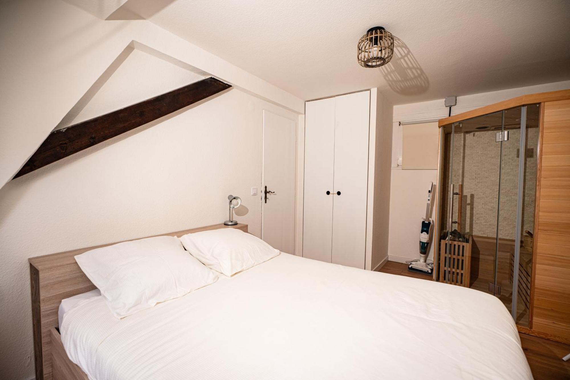 Moderne T2 Centre Sauna Wifi Home Office Netflix Strasbourg Kültér fotó