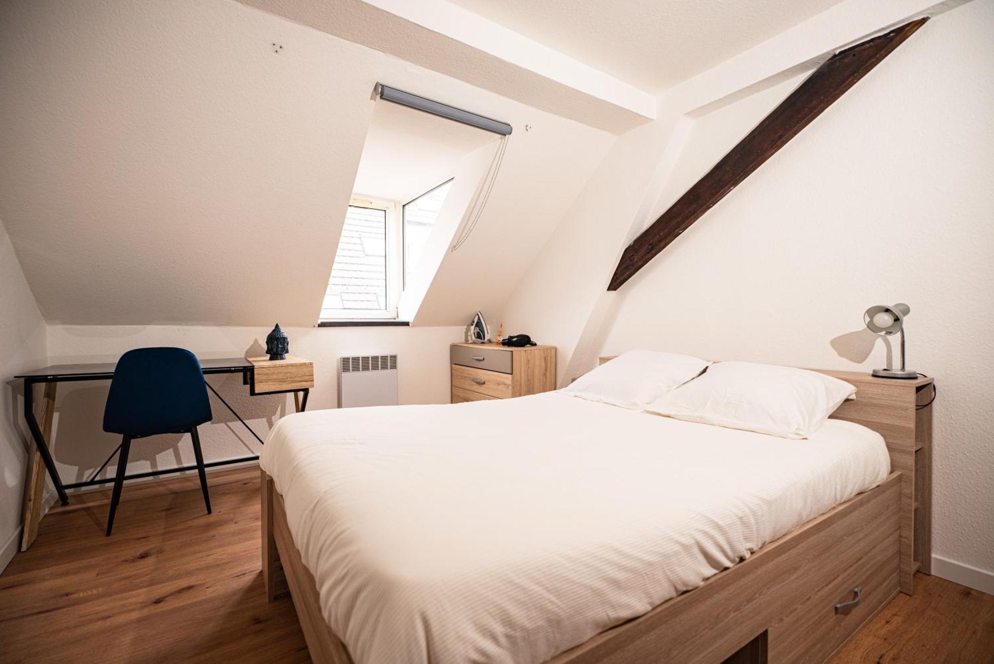 Moderne T2 Centre Sauna Wifi Home Office Netflix Strasbourg Kültér fotó